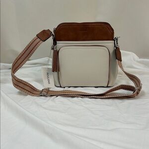 Roulens Faux Leather Crossbody Bag